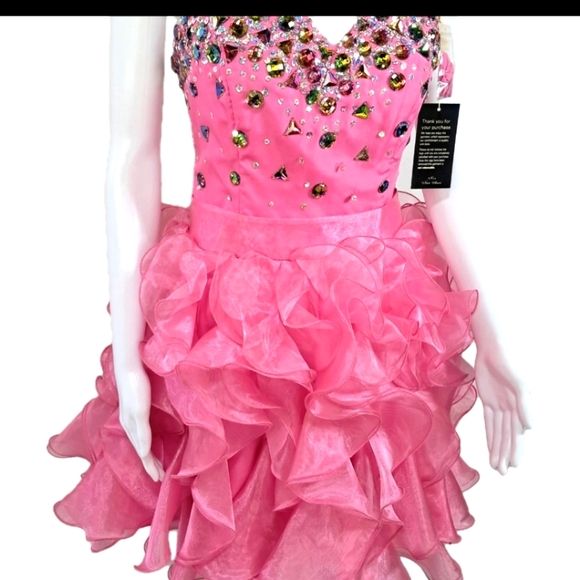 Nox Narianna Pink Above The knee Formal Dress - Picture 3 of 12